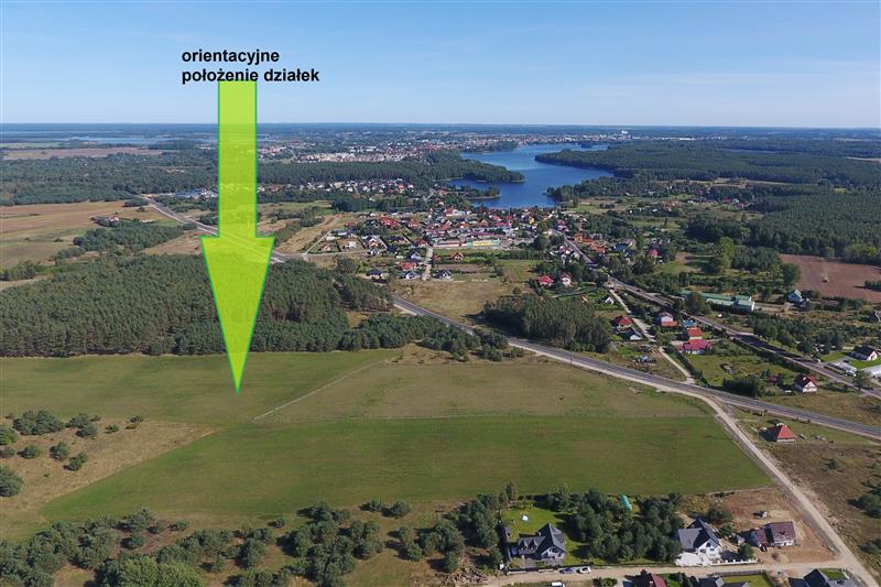 orientacyjne położenie działek
