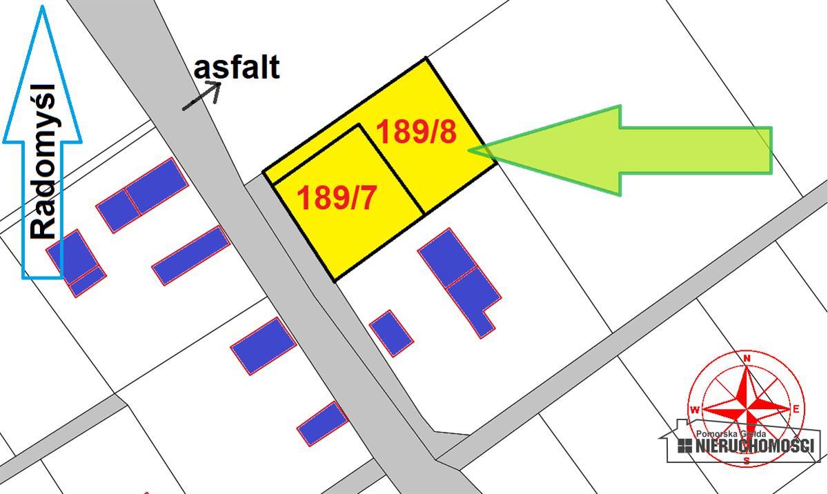 Sprzedaż Działka Parsęcko