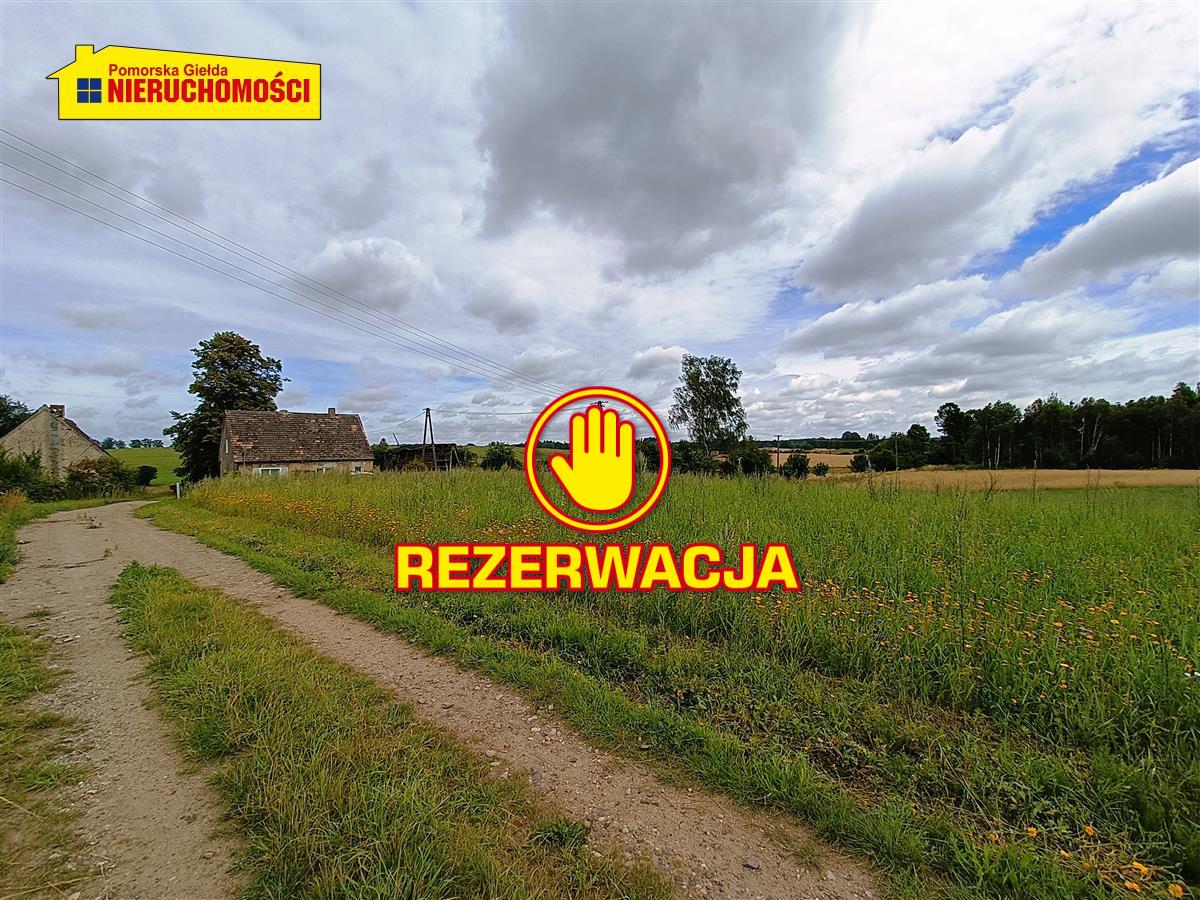 Widok na działkę