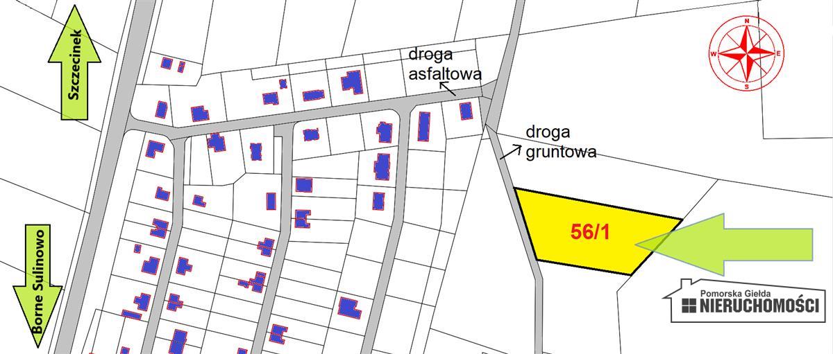 orientacyjne położenie działki