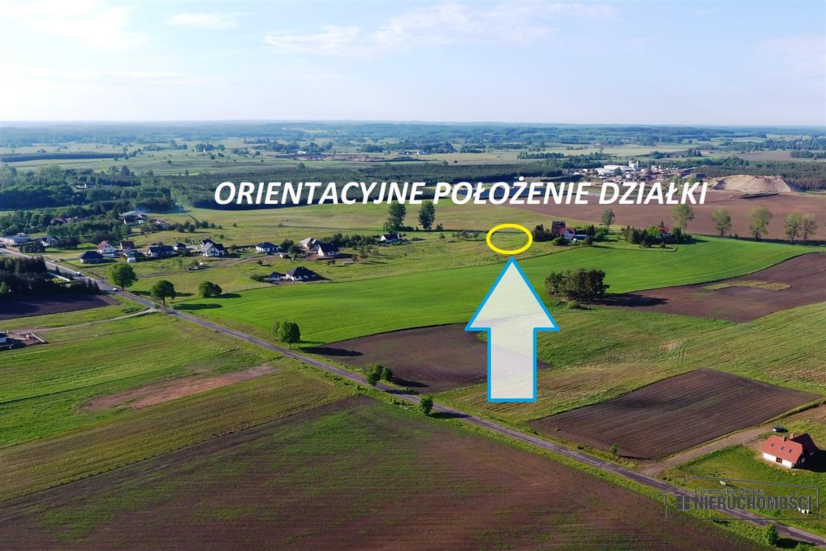 Orientacyjne położenie nieruchomości.