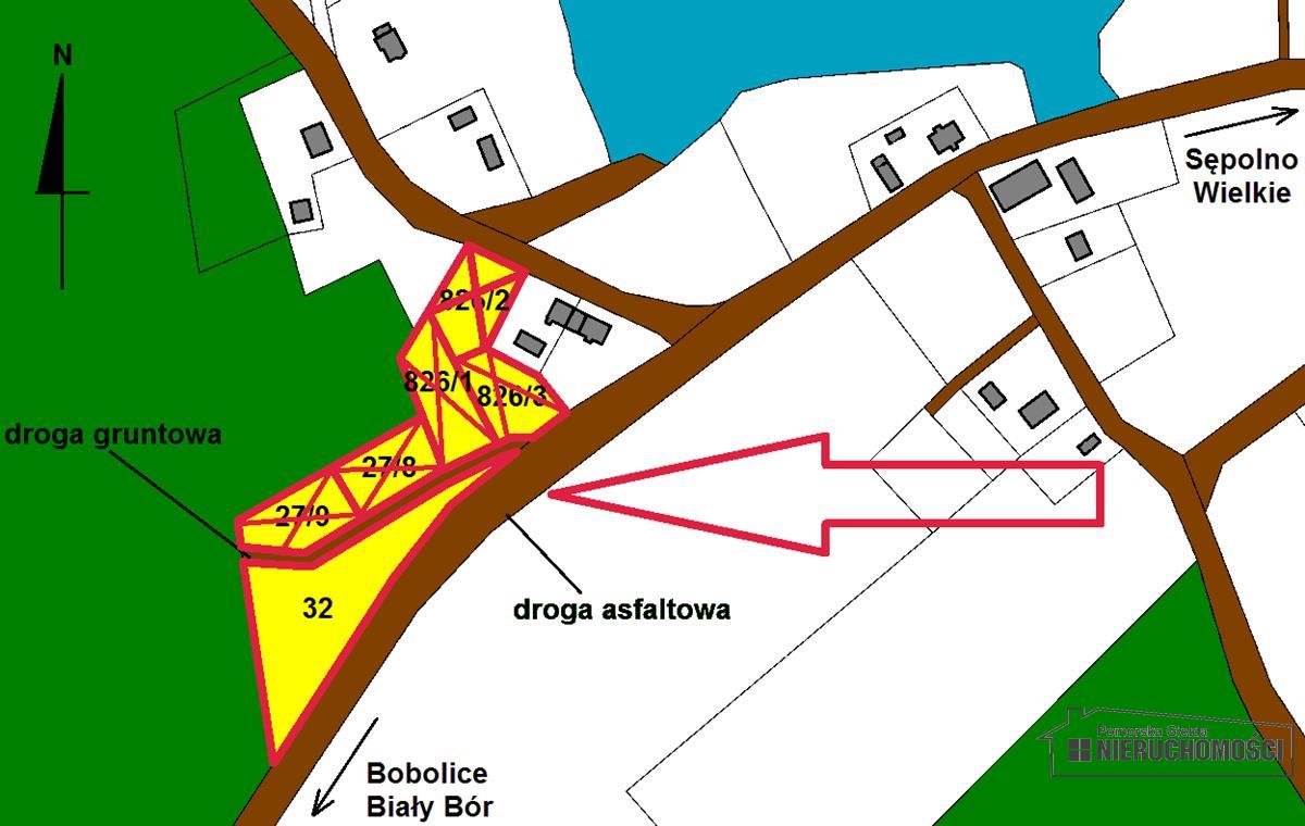 orientacyjna mapka działek