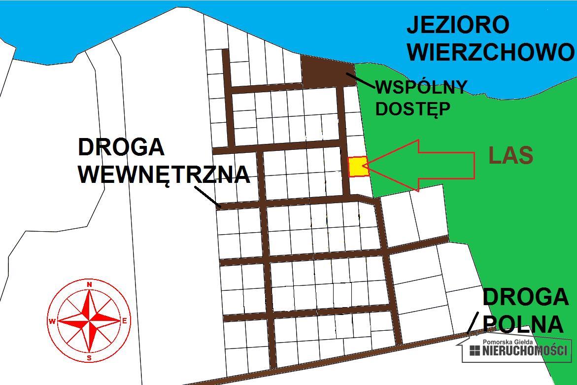 Sprzedaż Działka budowlana Wierzchowo