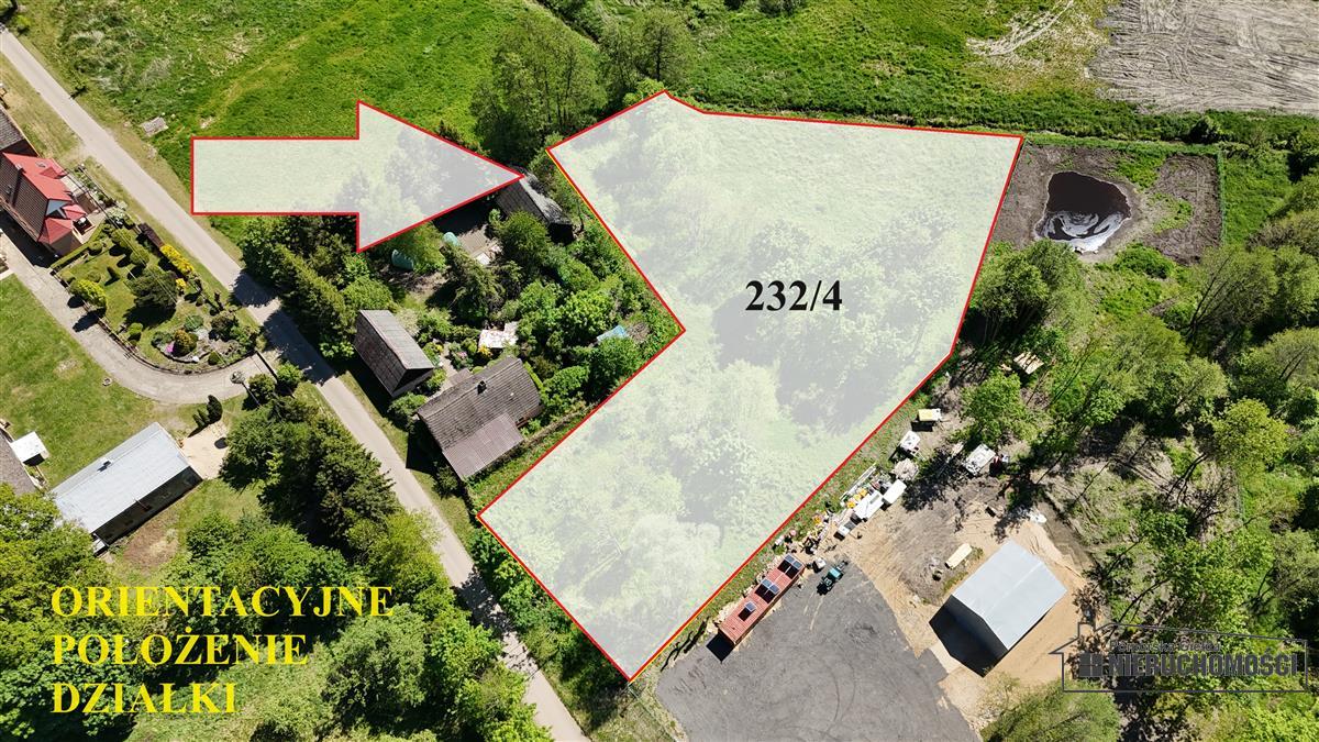 Sprzedaż Działka budowlana Żeleźno