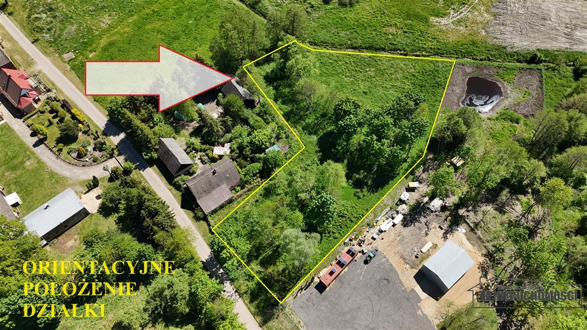 Sprzedaż Działka budowlana Żeleźno