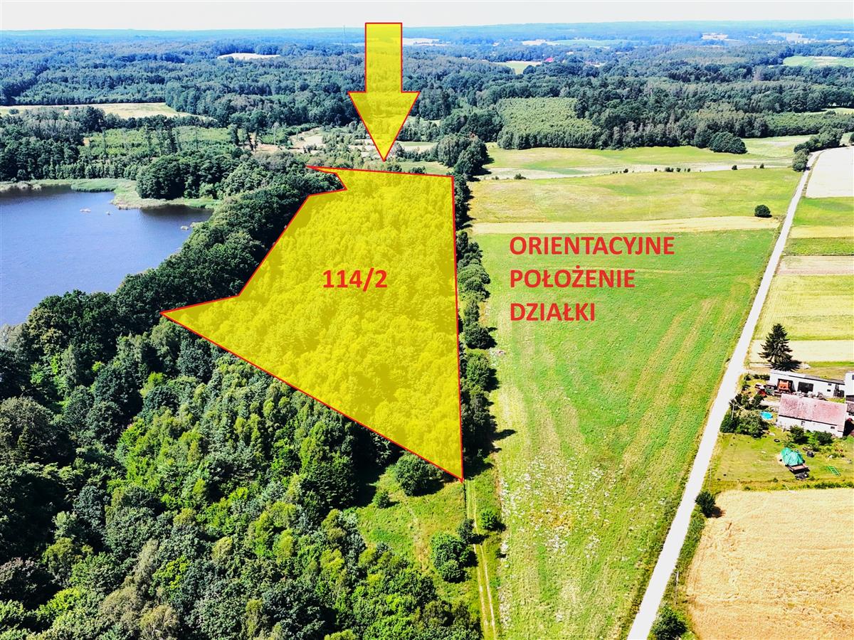 Sprzedaż Działka siedliskowa Kiełpino