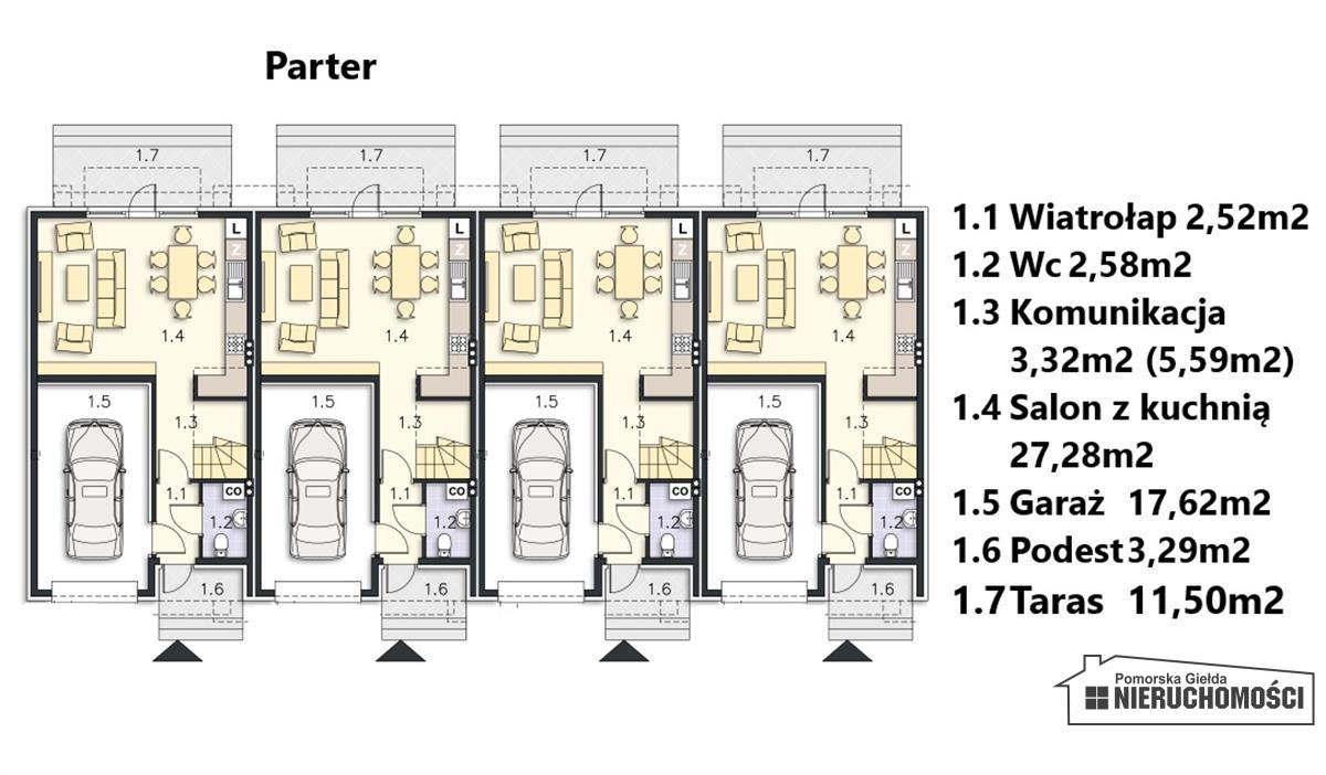 Sprzedaż Dom szeregowy Szczecinek