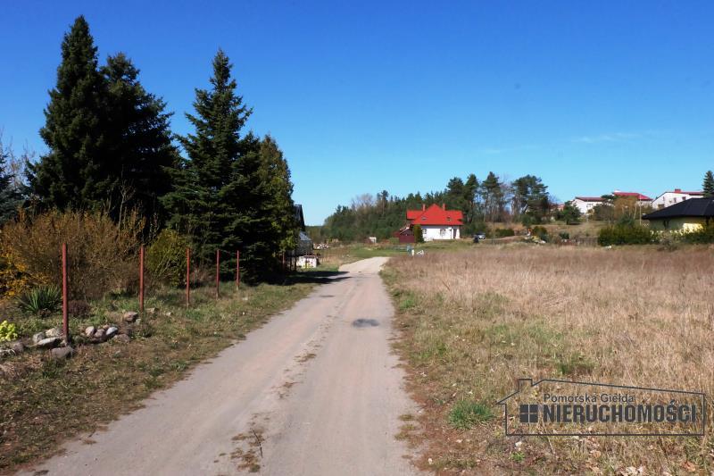 widok na drogę dojazdową