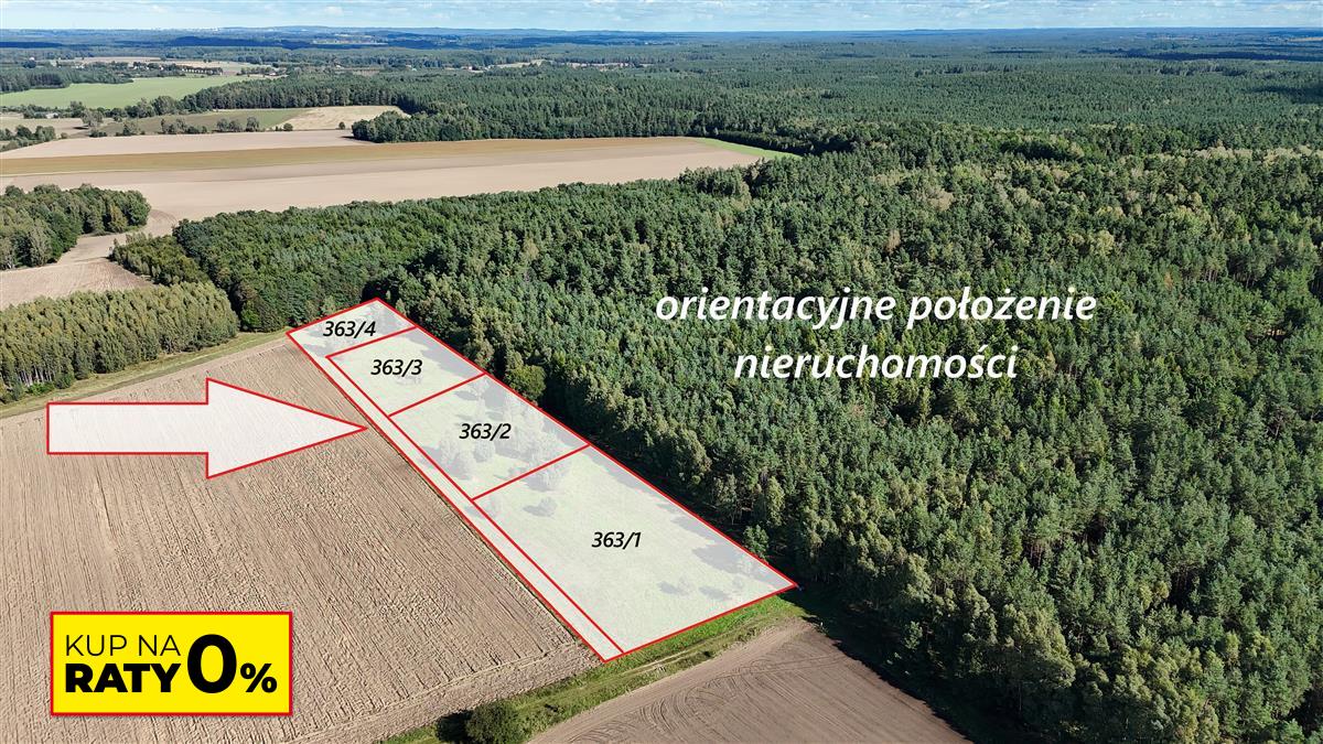 Sprzedaż Działka rolna Dargikowo