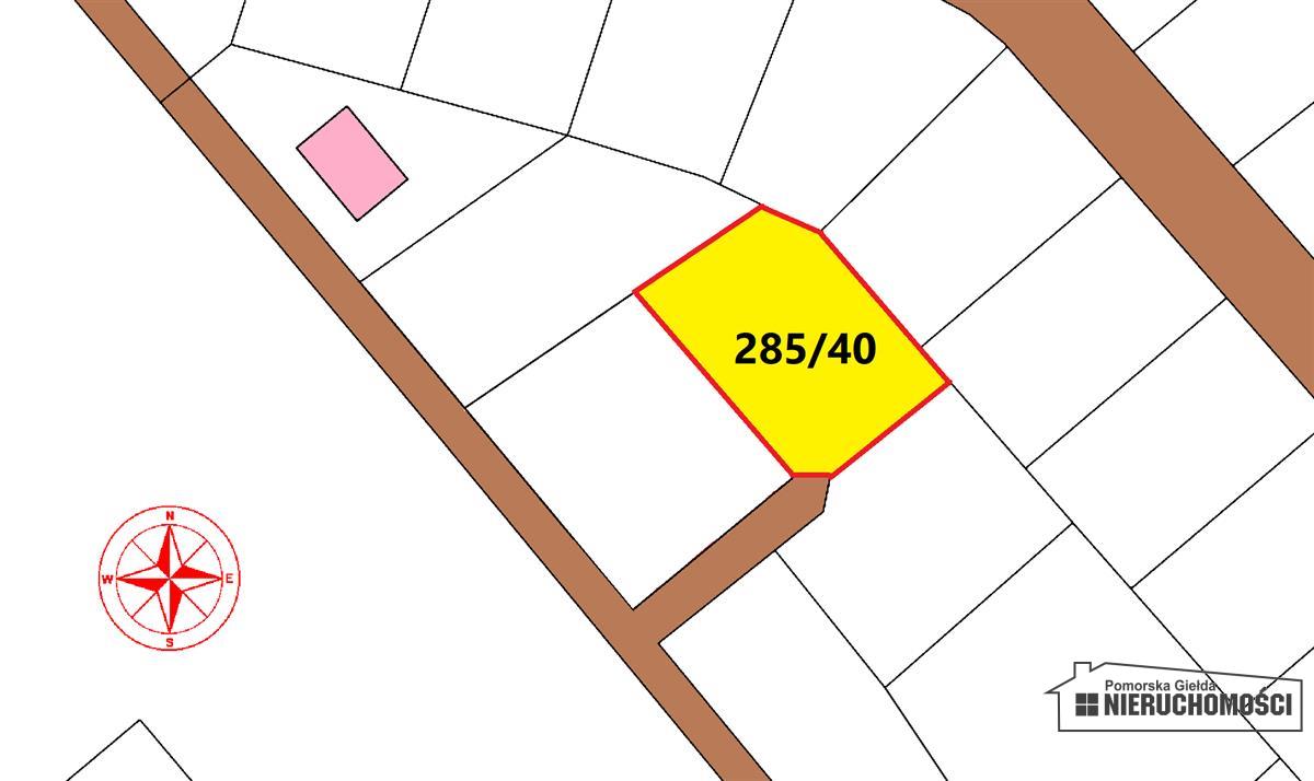 Sprzedaż Działka budowlana Parsęcko