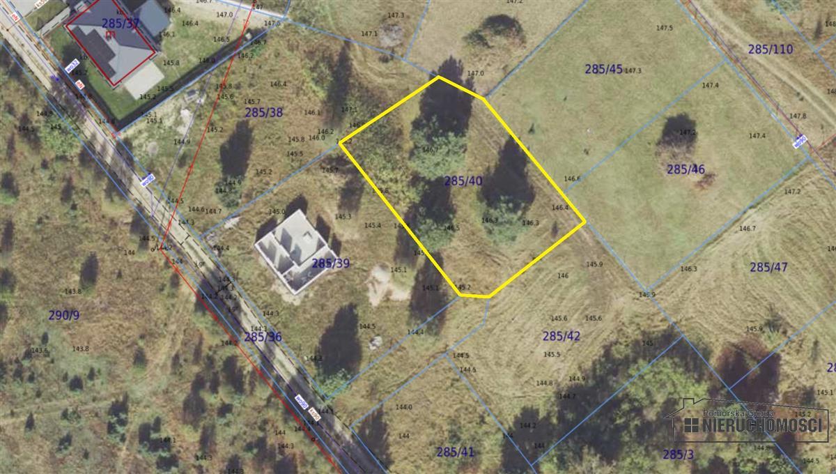 Sprzedaż Działka budowlana Parsęcko