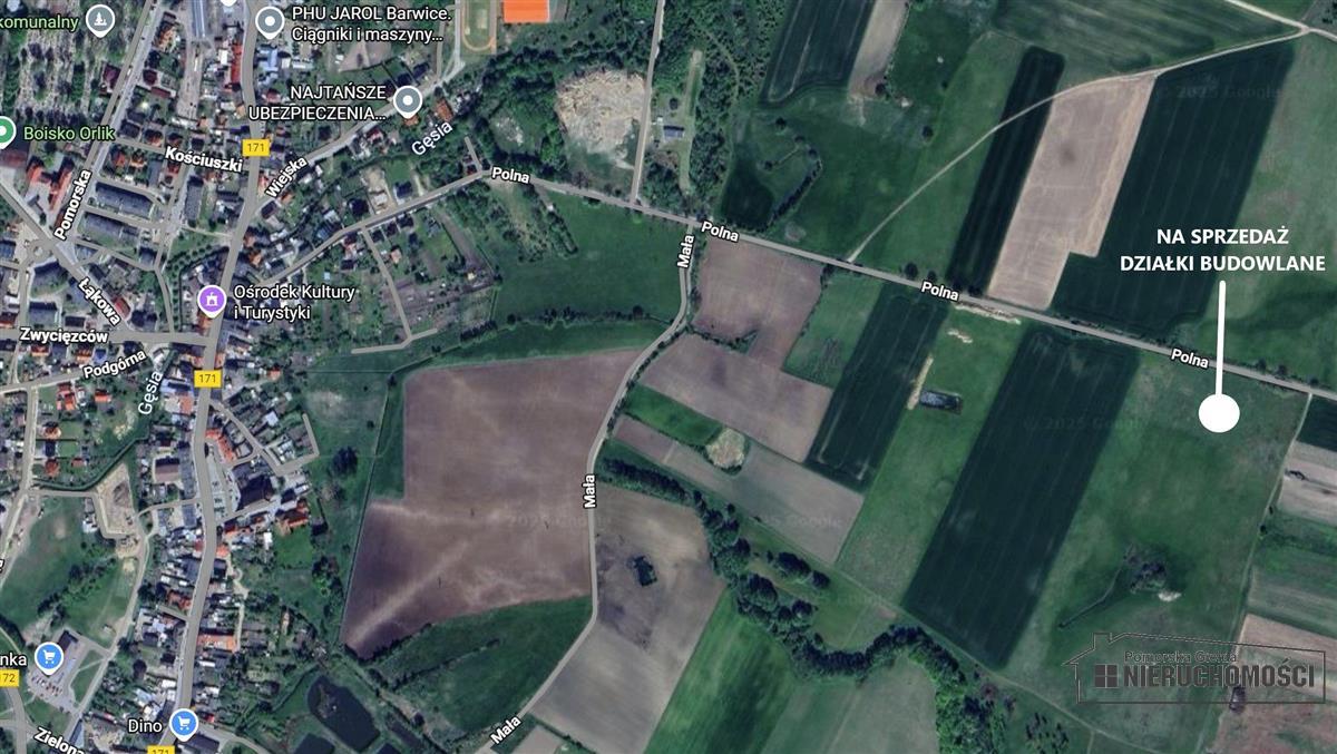 Sprzedaż Działka budowlana Barwice