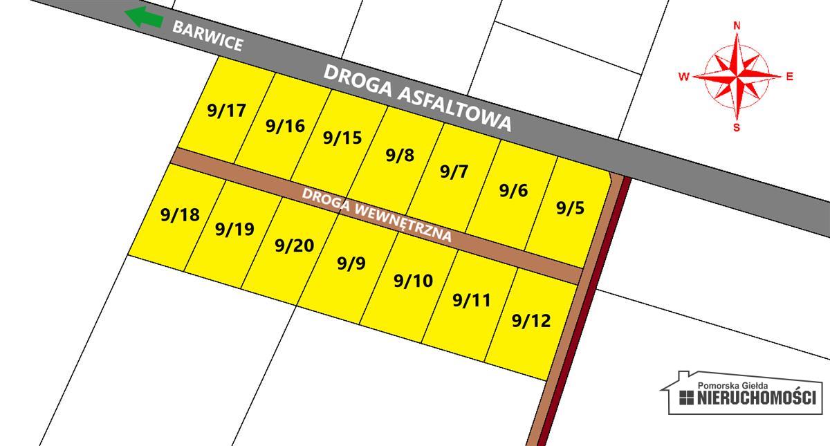 Sprzedaż Działka budowlana Barwice