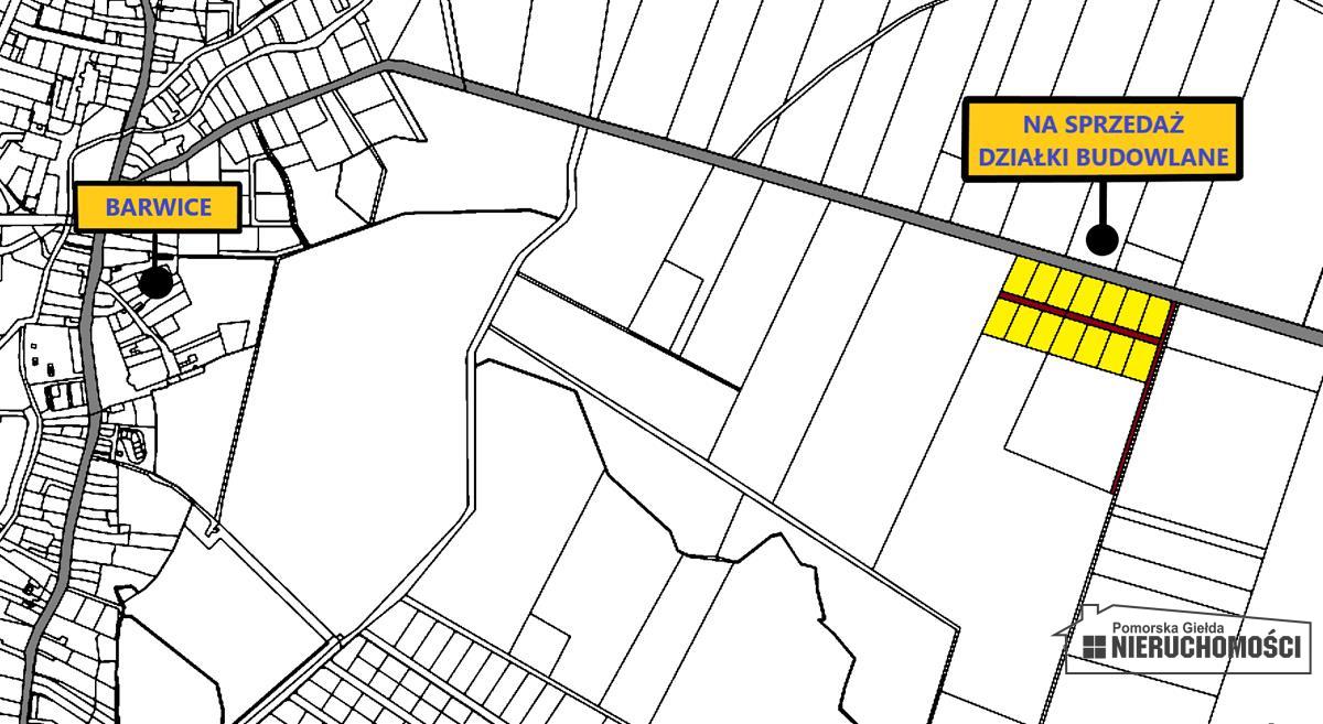 Sprzedaż Działka budowlana Barwice