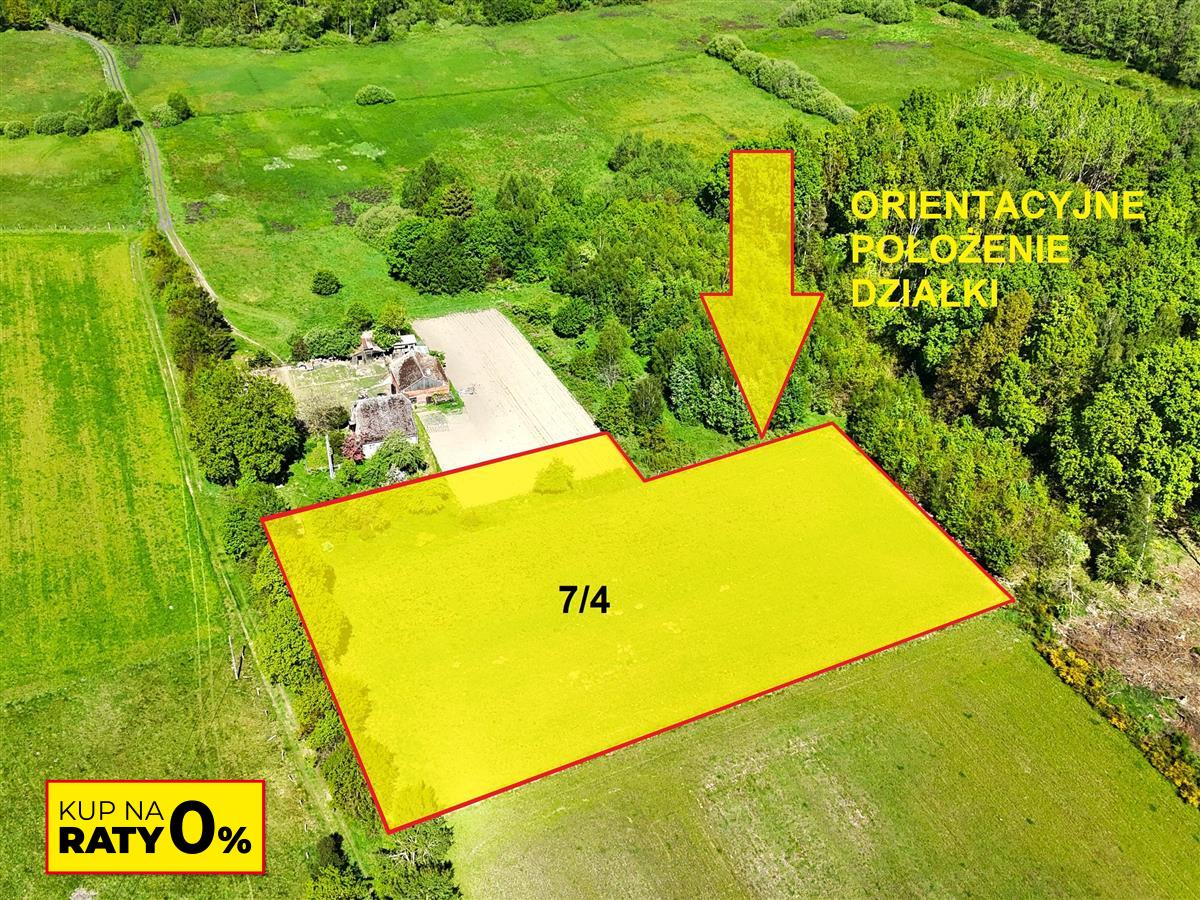 Sprzedaż Działka budowlana Żeleźno