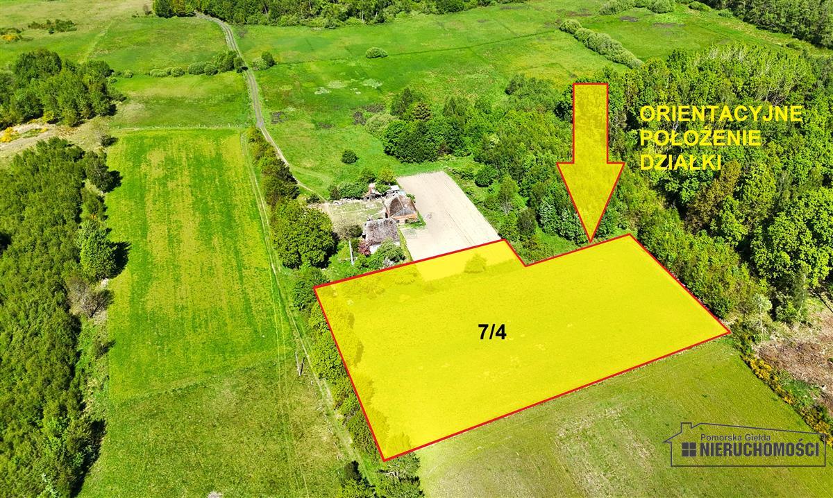 Sprzedaż Działka budowlana Żeleźno