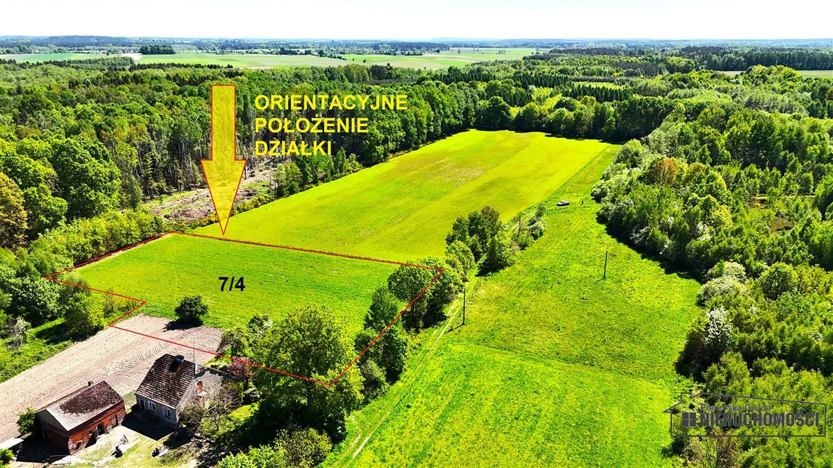Sprzedaż Działka budowlana Żeleźno