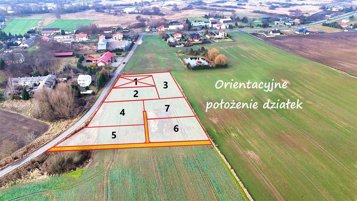 Sprzedaż Działka budowlana Marcelin