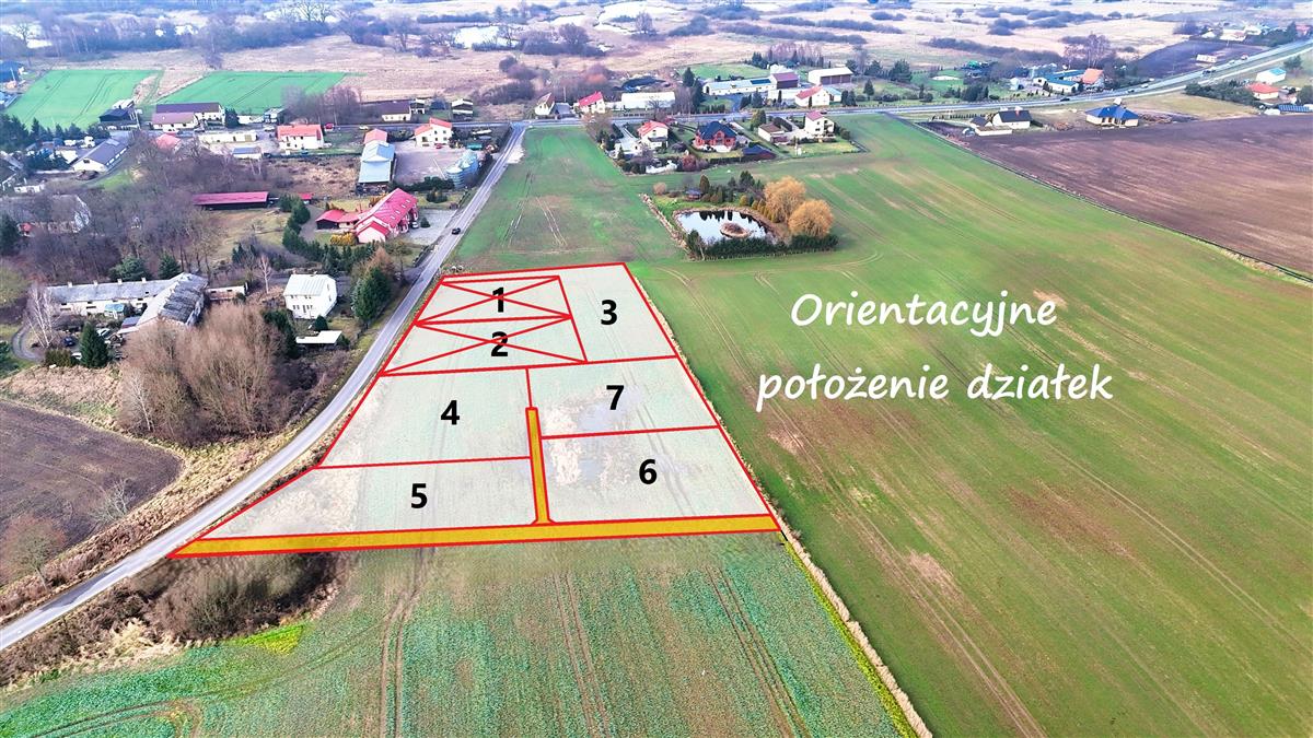 Sprzedaż Działka budowlana Marcelin