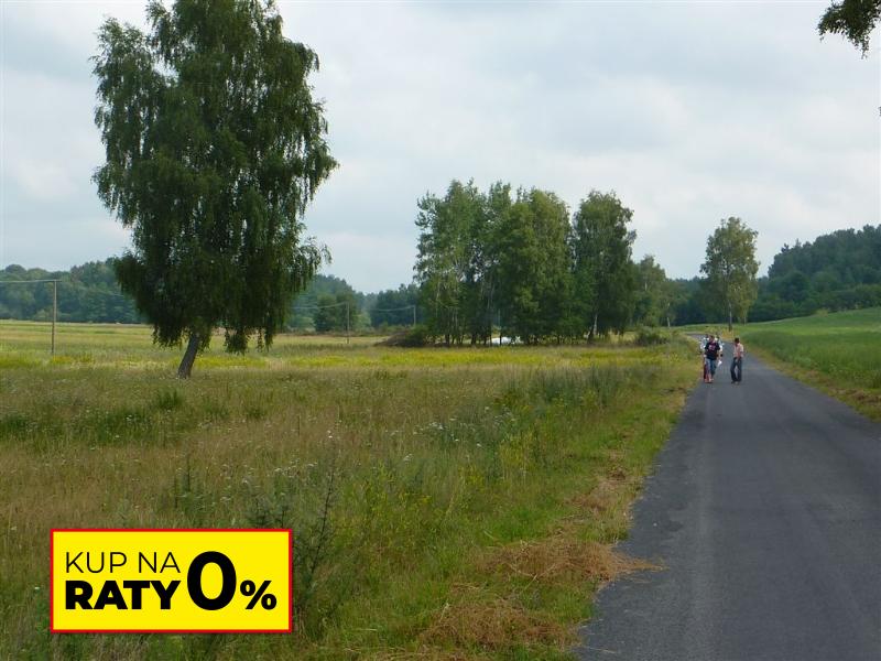 widok na działki