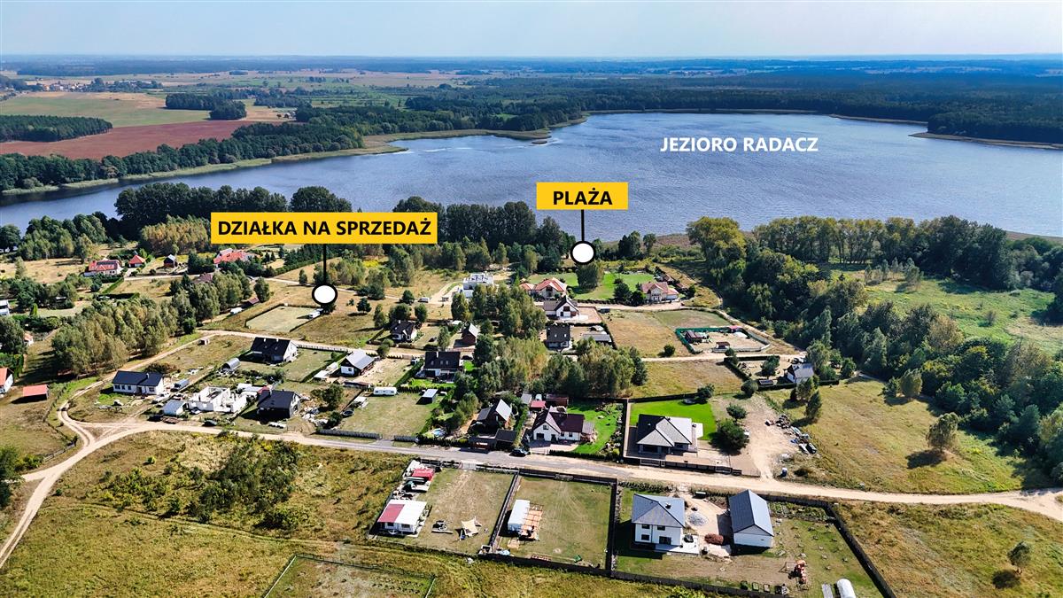 Sprzedaż Działka budowlana Radacz