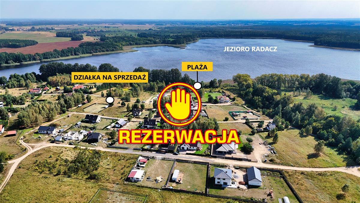 Sprzedaż Działka budowlana Radacz