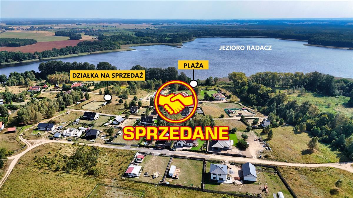 Sprzedaż Działka budowlana Radacz