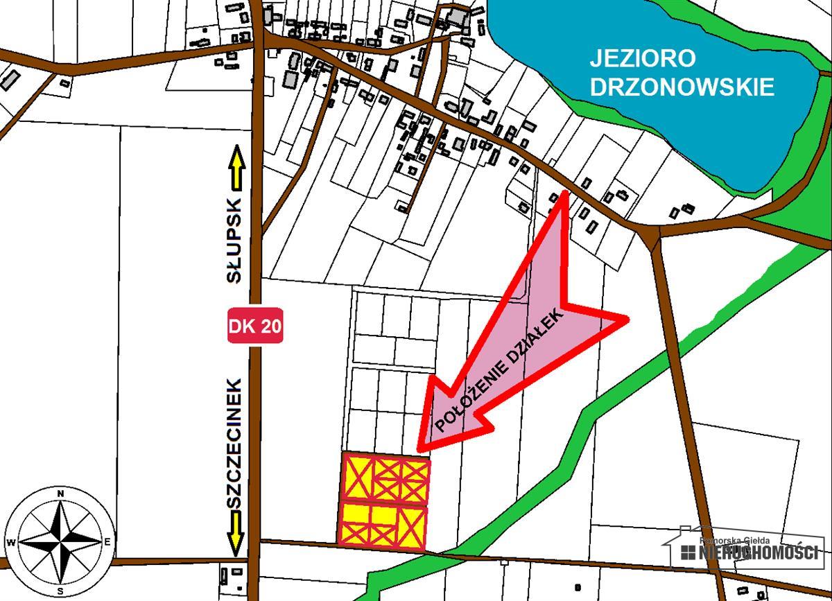Sprzedaż Działka budowlana Drzonowo