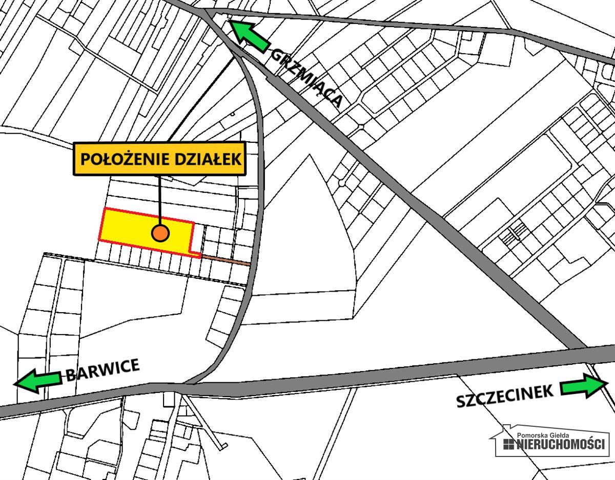 Sprzedaż Działka budowlana Parsęcko