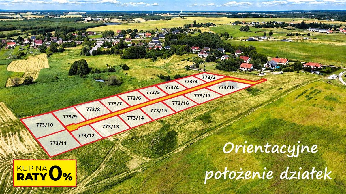 Sprzedaż Działka budowlana Parsęcko
