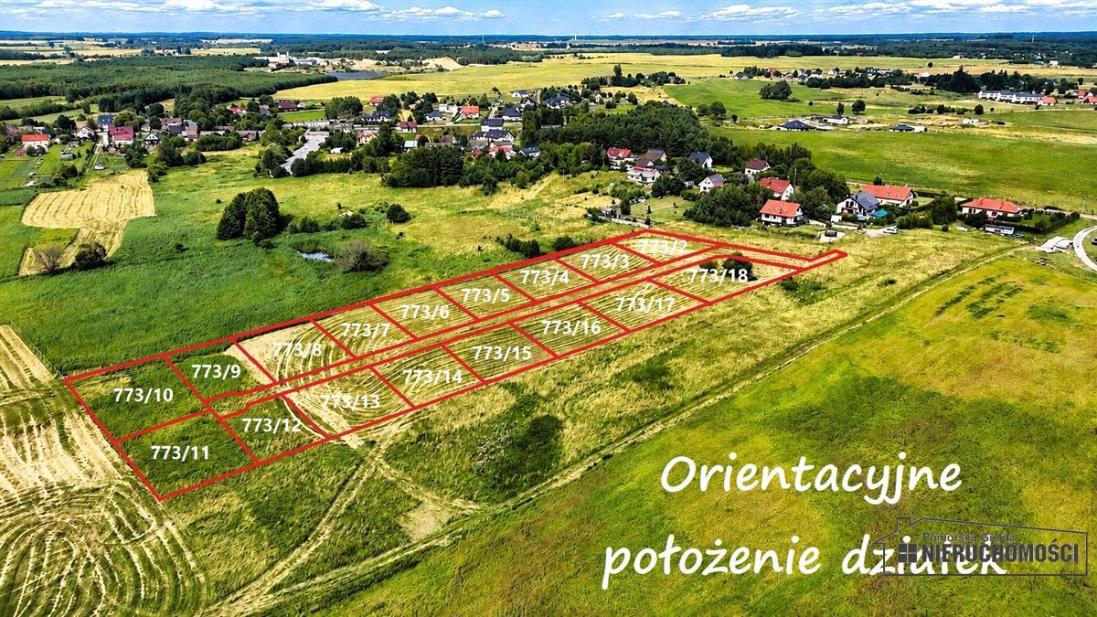 Sprzedaż Działka budowlana Parsęcko