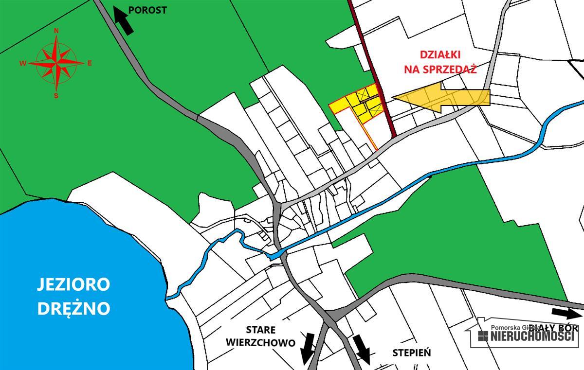Sprzedaż Działka budowlana Drężno